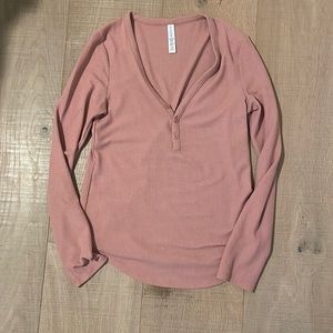 Athleta waffle long sleeve